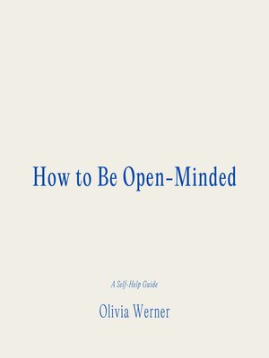 cover image of How to Be Open-Minded